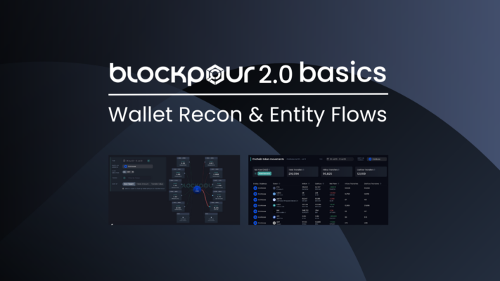 Blockpour Wallet Recon & Entity Flows